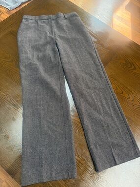 Sag Harbor Women's Gray Wide-Leg Dress Pants Size Petite 10